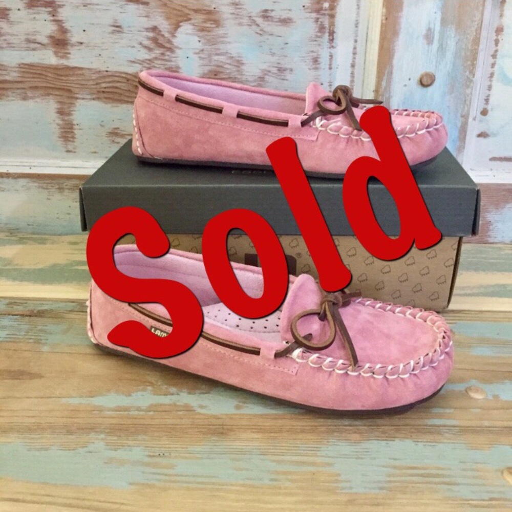 ❌Sold❌NEW w/ Box LAMO Pink Moccasins Size 9